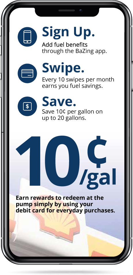 Fuel Rewards mobile app screen preview